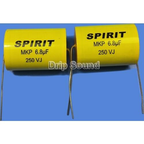 6.8uF 250V Tweeter Speaker Frequency Divider Audio Crossover MKP Non-Polarity Capacitor