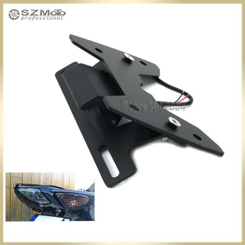 For SUZUKI GSXR 600 GSXR600 GSXR750 750 Motorcycle Tail Tidy Fender Eliminator Registration License Plate Holder frame 08-10