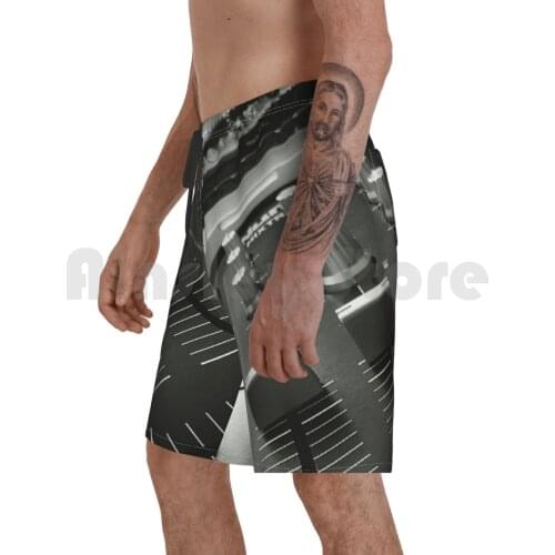 Dj Deck Beach Shorts Men Beach Pants Swim Trunks Dj Disc Jockey Disc Jockey Music Tunes Tracks Sound Radio Club
