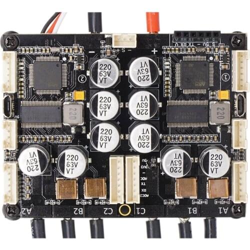 Flipsky Dual FSESC4.20 Plus (Based on VESC ) with Anodized Aluminum Heatsink 100A Electronic Speed Controller 3-13S LiPo