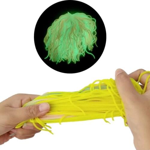 1Bag Fishing Floating TPR Super Silicone Lure Soft Bait Flexible Bait Swimbait Maggots Jigging Wobblers Strechable eco-friendly