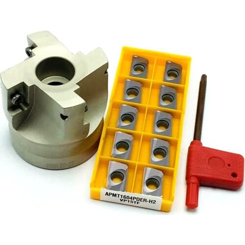 BAP400R 50-22-4T 63-22-4T 80-27-6T use plug-in APMT1604 cemented carbide milling cutter BAP400R free shipping