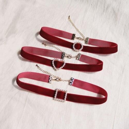 Kakaboom Women's Velvet Chokers