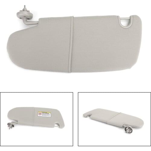 Left Sun Visor Sunvisor For RAM 1500 2500 3500 W/O Overhead Console 1CT11BD1AA