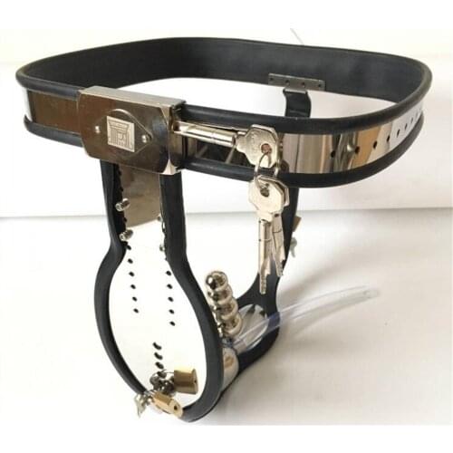 Male Adjustable Chastity Belt Removable Anal Plug Cock Penis Cage Rings BDSM Bondage Gear Equipment Sex Toys for Men Adults 18