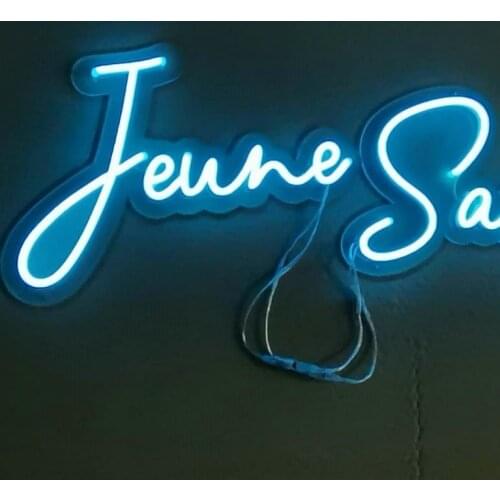 Custom home deco RGB neon sign led flex ins wedding party neon light