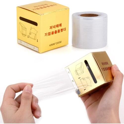 Eyelash Remover Plastic Wraps for Microblading Professional Eyelashes Extension Preservative Film Clear Eyebrow Beauty Supplies