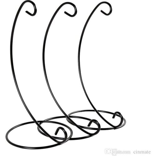 Ornament Display Stand,Iron Hanging Stand Rack Holder for Hanging Glass Globe Air Plant Terrarium,Witch Ball,and Wedding Home de