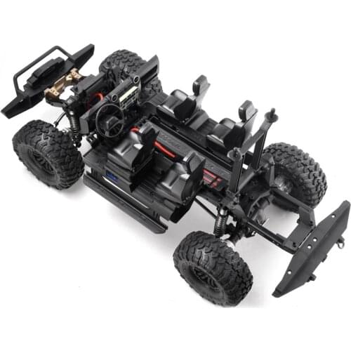 Interior Simulation Center Console Seat Steering Wheel Modification For TRAXXAS TRX-4 Defender Seat Instrument Panel