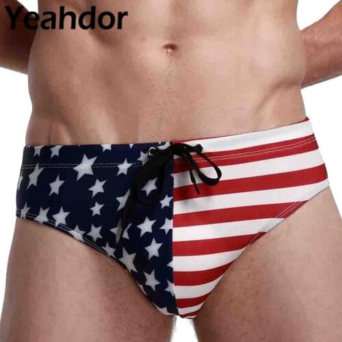 Yeahdor Men's Swimming Trunks