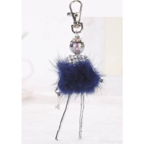YLWHJJ brand new women cute doll keychain