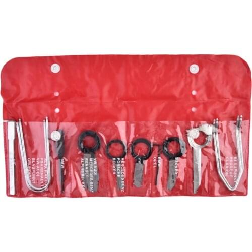 20pcs Car Radio Door Clip Panel Disassembly Keys Navigation Dash Trim Install Hand Tools Kit Stereo DN149