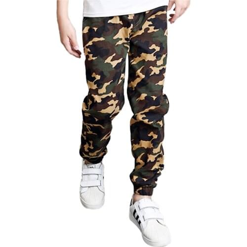 Kids Pants Camouflage Pants For Boys Casual Sport Trousers Children Clothing Fashion Teenage Boys Cycling Running Sweatpants