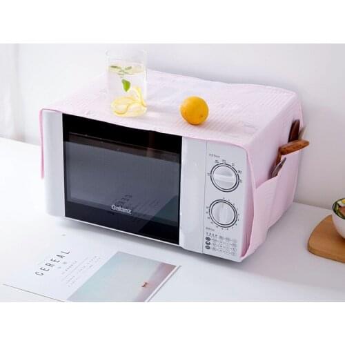 Microwave Cover Anti oil Cover Dusty Cover Waterproof Cover Cloth Tableware Grocery Storage Bag Microwave Pouch