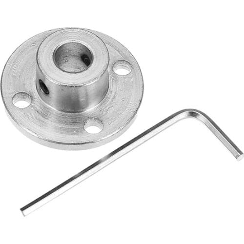 8mm Flange Coupling Steel Rigid Flange Coupling Motor Guide Shaft Axis Bearing Fitting