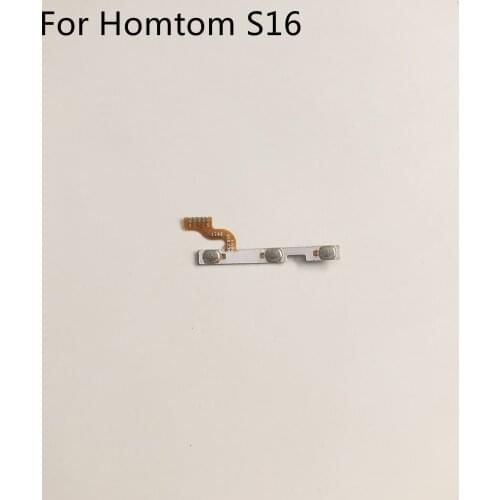Homtom S16 Used Power On Off Button+Volume Key Flex Cable FPC High Quality For HOMTOM S16 MTK6580 5.5" 1280 x 640 Smartphone
