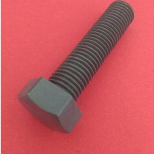 Hot Sale 10PCS M12 M14 M16 PVC Hard Polyvinyl Chloride HEXAGON SET SCREWS Hexagonal Screws Outside Hex Bolt