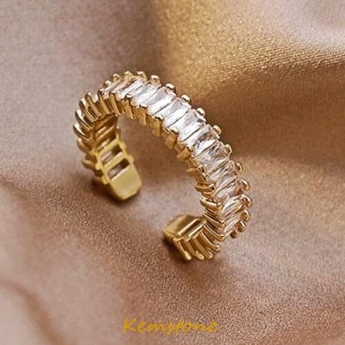 Kemstone White Rings