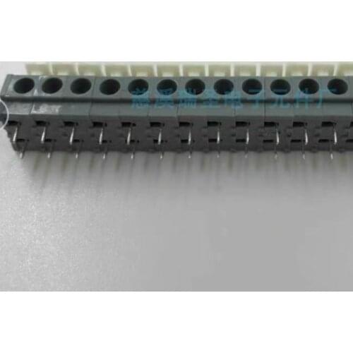 500pcs Screw-free PCB terminal block Spring-loaded type 235-3.81mm Pitch 12pin
