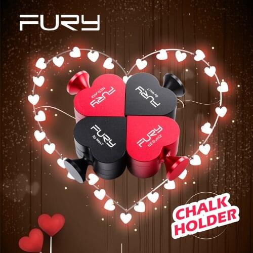 FURY Magnetic Chalk Holder 3-in-1 2 Colors Multi-function Repair Tool Tip Shaper Light Professional Fashion Billiard Accessories