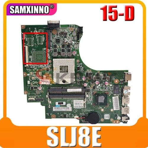 AKemy Laptop motherboard For HP Pavilion 15-D Mainboard 747137-001 747137-501 010194G00-491-G SLJ8E