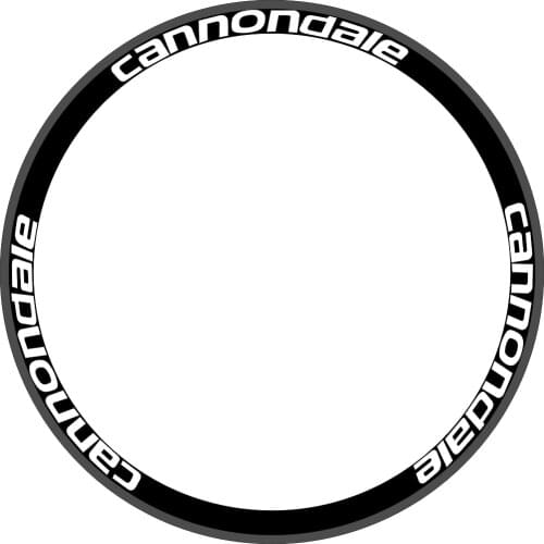 NEW can nondale Wheelset Stickers Rim Decals For Road Bike 35/38/40/50/50/55/60mm Depth Wheels SET OF 12 Stickers FOR 2 Wheels