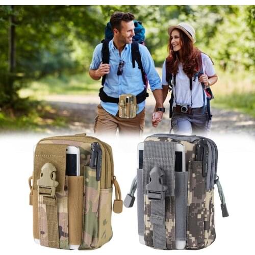 Outdoor Sports Waist Bag oxford cloth 600D encryption Strategical Multiple Pockets for outdoor, hiking, mountaineering, EDC use