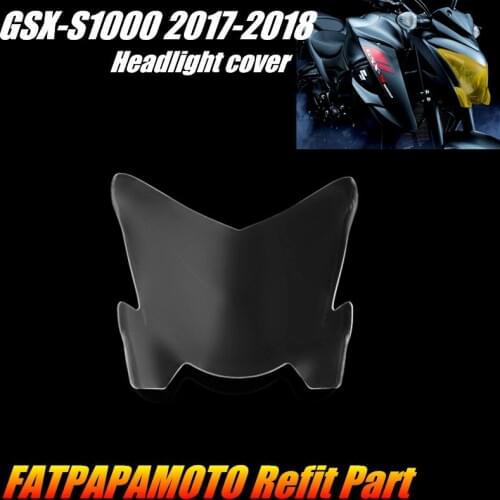 FOR SUZUKI GSX-S1000 GSXS1000 GSXS 1000 Motorcycle Accessories Headlight Protection Guard Cover