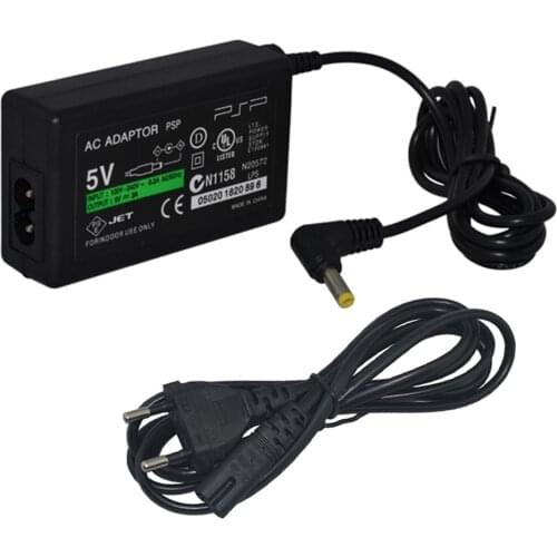 10PCS High quality EU Plug Home Wall Charger AC Adapter Power Supply Cord Cable for PSP 1000 2000 3000