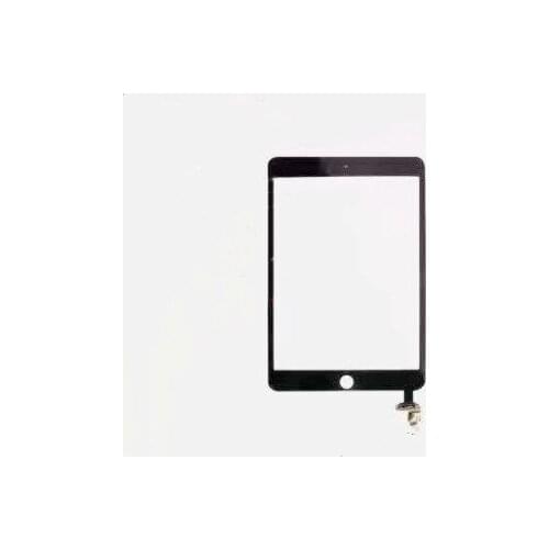 10PCS Touch Panel For iPad Mini 3 Mini3 Touch Screen Digitizer Front LCD Glass Assembly With Home Button + Adhesive Remlacement