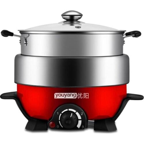 2017 Limited Stainless Pot Cooking Pots Kitchen Appliances Household Electric Cooker Multifunction Steamer Non-stick Frying Pan