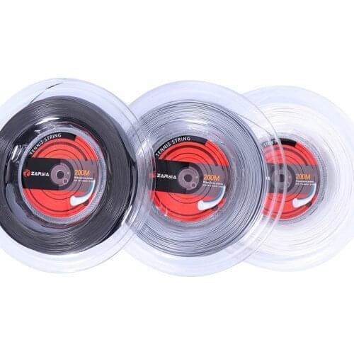 2021 New Poly Round Polyester Tennis Racket Line Hard Line Tennis Line 200 Meters -40