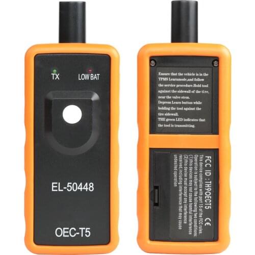 Auto Tire Pressure Monitor Sensor EL-50448 OEC-T5 TPMS Reset Activation Tool Replacement for GM Series Vehicle