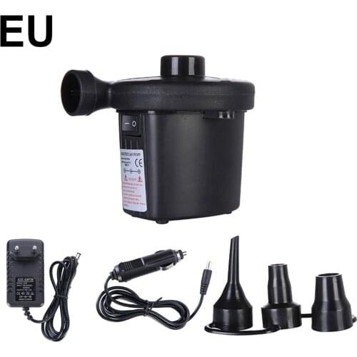 110V/240V Electric Air Pump Inflator 480L/mim 5000 Mpa Air Compressor Portable For Boat Mattress Inflatable Pool Raft Bed