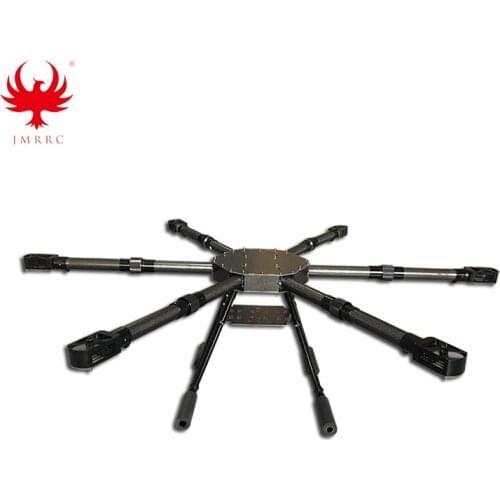 JMRRC 1000mm hexagonal frame collapsible arm helicopter PDB, with landing gimbal panel 5L agricultural drone frame main body