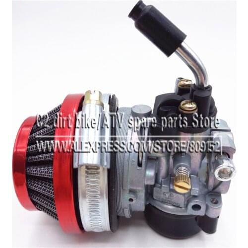 Mini 49CC Performance 19mm Carb Carburetor Air Filter Assembly for 2-stroke 47cc 49 Cc Mini Pocket Bike ATV