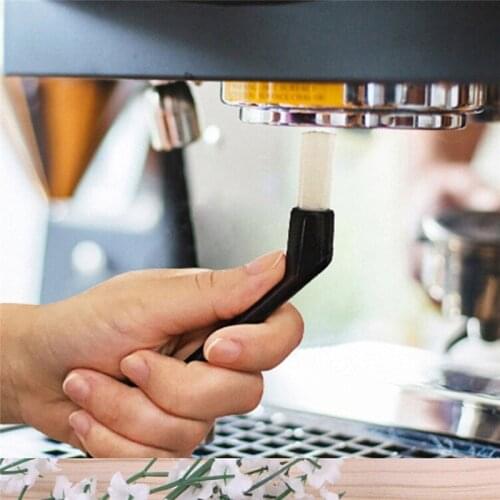 Coffee Brush Espresso Coffee Machine Cleaning Brush Machine Coffee Grime Cleaning Brush Plastic Handle Cleaner Tools