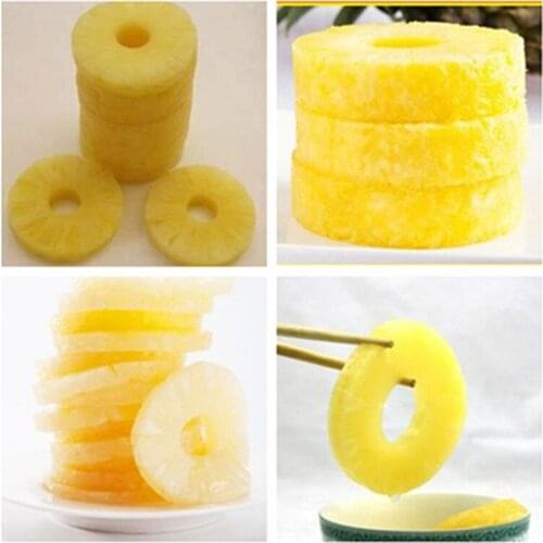 Pineapple peeling coring processing machine home use manual stainless steel pineapple peeler corer ZF