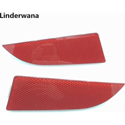 O 1 SET For BMW E83 X3 2007-2010 Reflector Fake Lights After Bumper Lamp Decorative Red 63 14 7 162 217 63 14 7 162 218