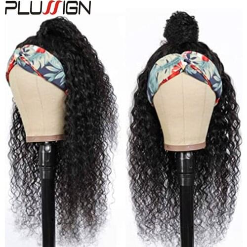 Plussign Wig Headbands For Making Headband Wig Elastic Yoga Hair Bands Accessories Non Slip Double Edges Hair Wrap 3Pcs/Lot