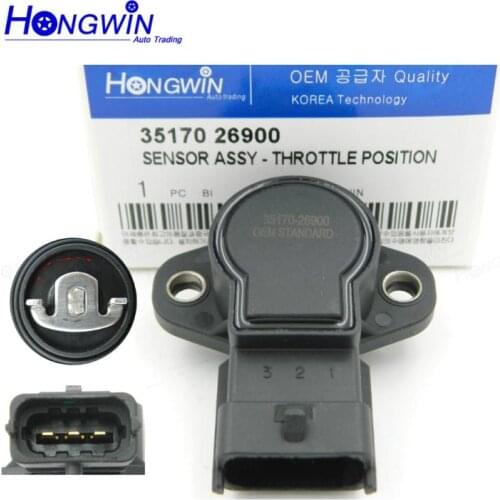 Genuine No.:35170 26900 Throttle Position Sensor Fits Hyundai Accent Kia Rio 06-11 TH432 , 3517026900 , 35170-26900