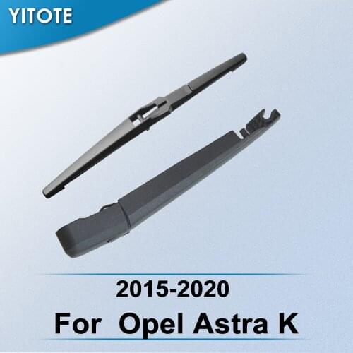 YITOTE Rear Wiper Blade & Arm for Opel Astra K Hatchback Sports Tourer 2015 2016 2017 2018 2019 2020