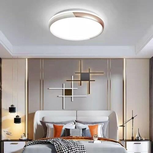 Modern round bedroom LED ceiling lamp living room study dining room chandelier factory direct ceiling chandelier