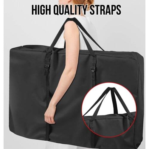 107x23x72cm Big Size Outdoor Furniture Cushion Storage Bag Heavy Duty Folding Chair Storage Bag For Lounge Transport Chair