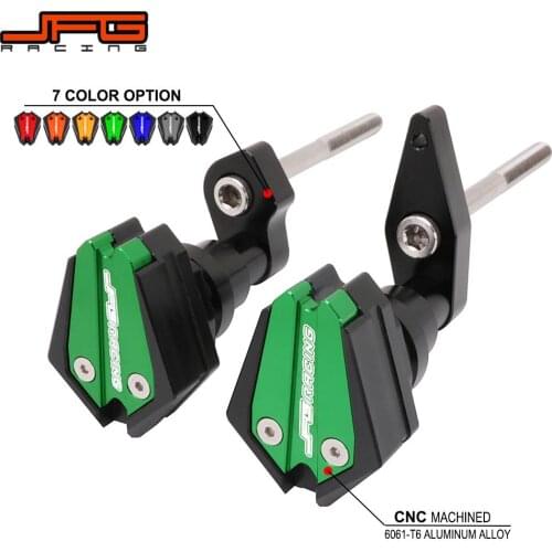 Motorcycle CNC Falling Protection Frame Slider Fairing Guard Anti Crash Pad Protector For KAWASAKI ER6N ER6F ER-6N 2012-2016