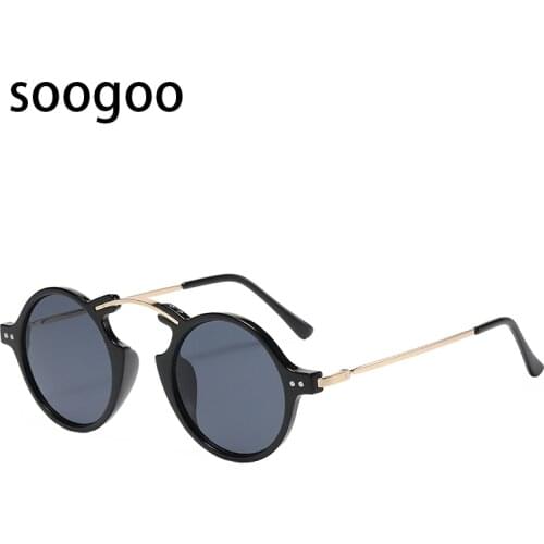 2021 Fashion Round Sunglasses For Men Small Frame Vintage Luxury Sun Glasses Women Retro Eyeglasses uv400