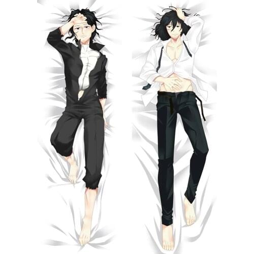 Anime Boku no Hero Academia Aizawa Shouta Dakimakura Hugging Body Pillow Case Double Side Printed Otaku Male Pillow Cover