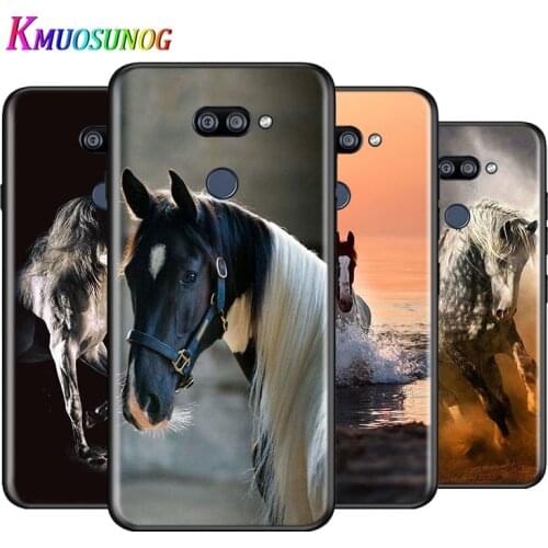 Running Horse Clydesdale For LG K22 K71 K61 K51S K41S K30 K20 2019 Q60 V60 V50S V50 V40 V35 V30 G8 G8S G8X ThinQ Phone Case