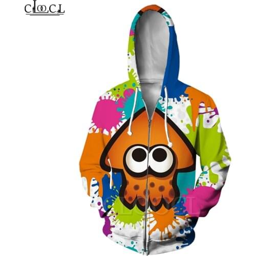 Kids Game Splatoon 2 Men Women 3D Print Colorful Octopus Casual Hoodie Harajuku Couple Sweatshirts Streetwear Tops Drop Shipping