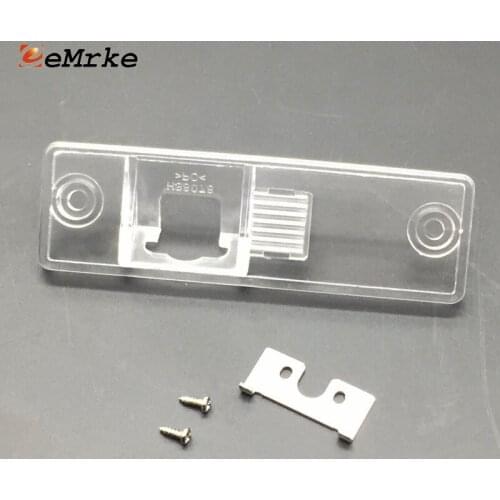 EEMRKE DIY Car Camera Bracket Replace License Number Plate Lights Housing for Toyota Land Cruiser Prado 2005-2013